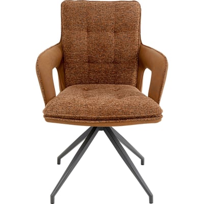 Chaise avec accoudoirs pivotante, SANDRO KARE DESIGN