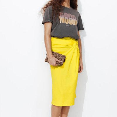 Jupe midi en coton PROMOD