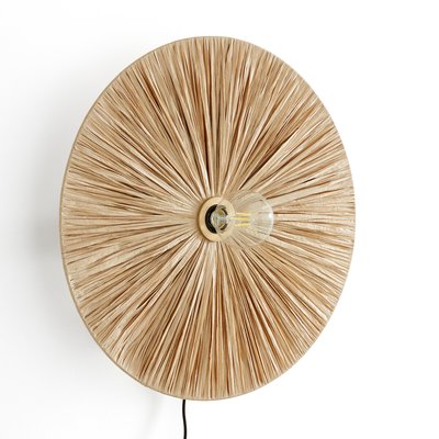 Aplique redondo de rafia Ø50 cm, Rafita LA REDOUTE INTERIEURS