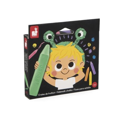 Craies de trottoir X 6 -  - Juratoys JURATOYS