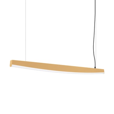 Suspension Acier Doré LED 1 Jorun EDEN