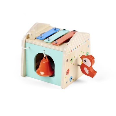 Maisonette d activites sonore en bois LILLIPUTIENS