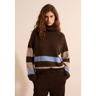 Pull col montant 100% cachemire SIMONETTA COL ETAM