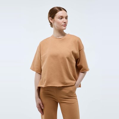 Tee-shirt en molleton léger en coton BIO MONOPRIX