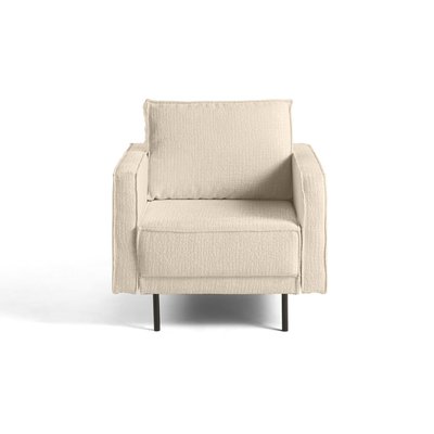 Fauteuil en Tissu velours relief - CHARLIE LISA DESIGN