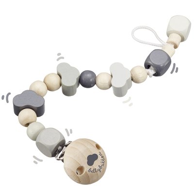 Attache-tétine nuages gris SELECTA