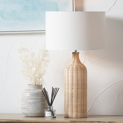 Rattan Bottle Table Lamp SO'HOME
