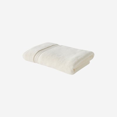 Serviette de bain en coton naturel NAHIA HABITAT