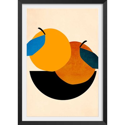 Affiche graphique Pommes HEXOA