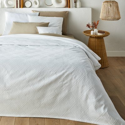 Indo 100% Cotton Jacquard Bedspread LA REDOUTE INTERIEURS