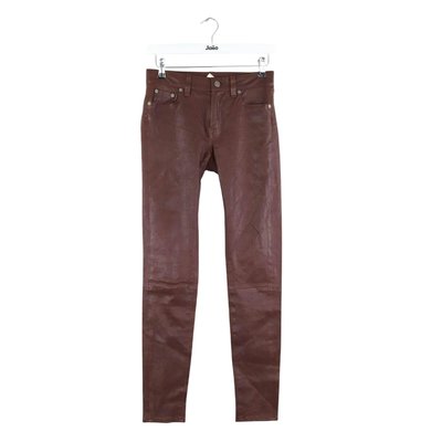 Pantalon droit en cuir - Très Bon État RALPH LAUREN