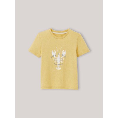 T-shirt chiné en coton biologique CYRILLUS