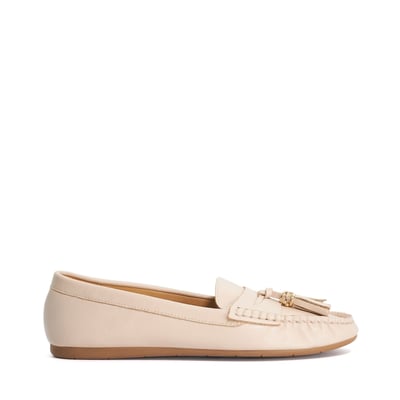 Mocassins en cuir à pampilles - GEEN DUNE LONDON