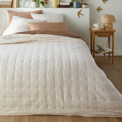 Gematelasseerde beddensprei in gewassen microvezel, Loja LA REDOUTE INTERIEURS