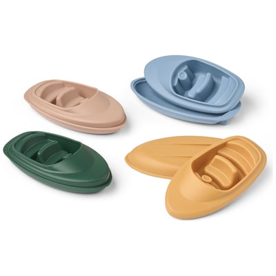 Lot de 4 bâteaux de bain Corin LIEWOOD
