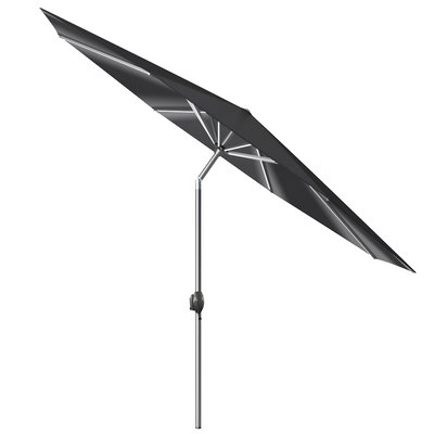 Glow Defender LED Round Centre Pole Parasol 3m SO'HOME