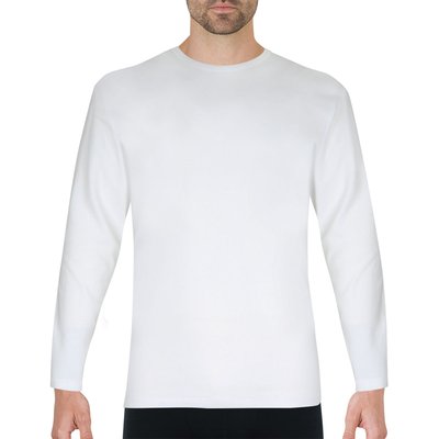T-shirt col rond manches longues  PUR COTON PREMIUM EMINENCE