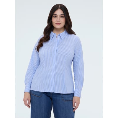 Chemise à rayures en coton FIORELLA RUBINO