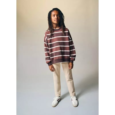 Jean en coton à revers MANGO KIDS