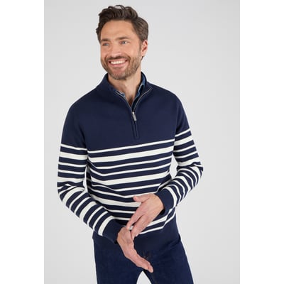 Pull col montant zippé DAMART