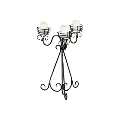 Bougeoir Arabesques 3 bougies AUBRY GASPARD