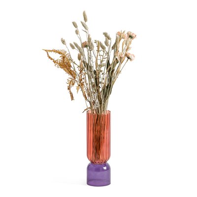 Vase en verre coloré H28 cm, Tuvia LA REDOUTE INTERIEURS