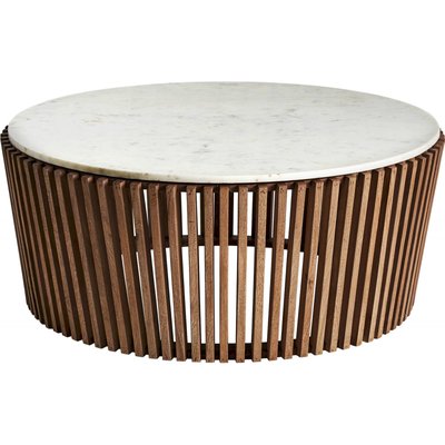 Table basse en marbre rond, Goms RECOLLECTION