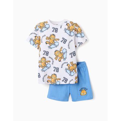 Pyjama Court en Coton Garfield ZIPPY
