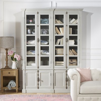Vitrine 8 portes en pin ARAGON ROBIN DES BOIS