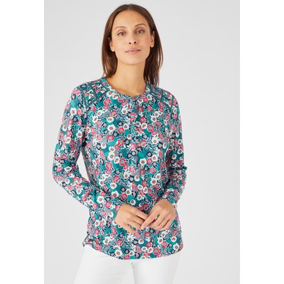T-shirt avec jeux de plis et de jours échelle DAMART