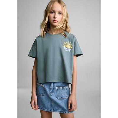 T-shirt imprimé relief MANGO KIDS