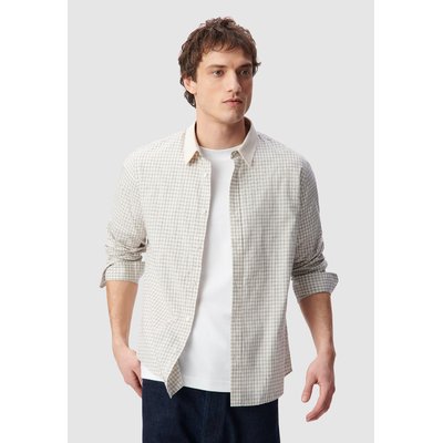 Chemise regulare coton bio motif carreaux IKKS