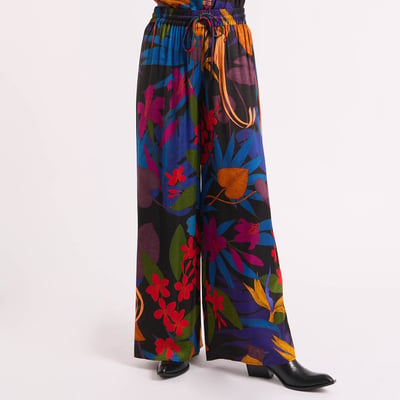 Pantalon à motif floral FINLEY WILD