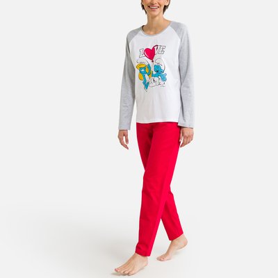 Pyjama Schlümpfe LES SCHTROUMPFS