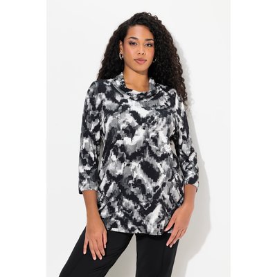 T-shirt à col roulé et manches 3/4. Coupe ULLA POPKEN