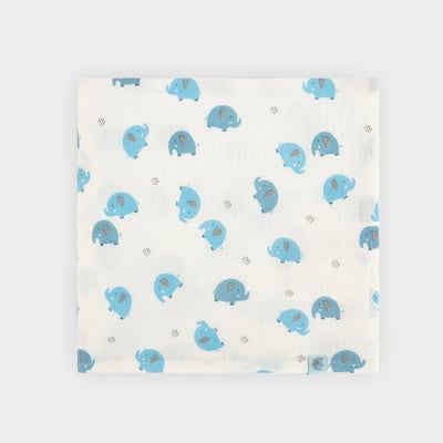 Couverture en coton imprimé pour bébé BOBOLI