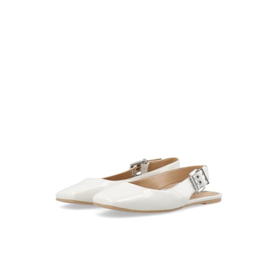 Chaussures À Bride Arrière BIANCO