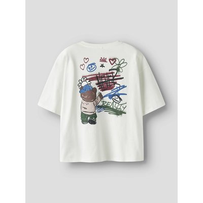 T-shirt a maniche corte, stampata davanti e dietro NAME IT