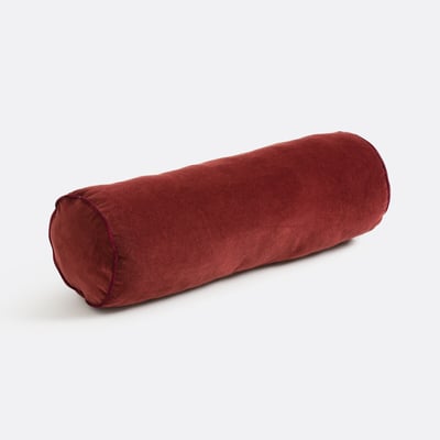Coussin boudin en velours, Velvet LA REDOUTE INTERIEURS