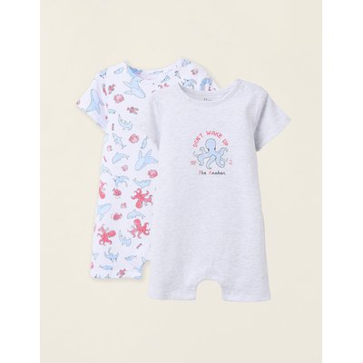 Pack 2 Pyjamas-Combinaisons en Coton ZIPPY
