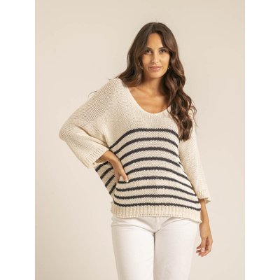 Pull Oversize Rayures Kadelia DONA LISA