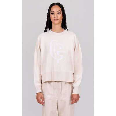 Pull en maille jacquard col rond NATALIA GERTRUDE