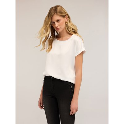 T-shirt col bateau, manches courtes kimono MOTIVI