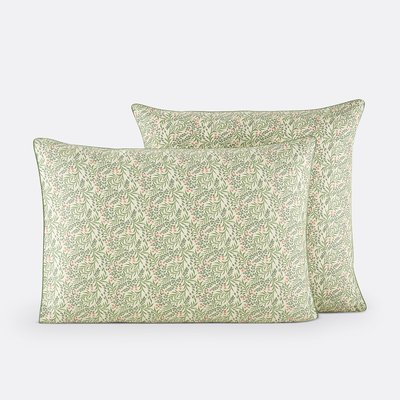 Lizbeth Floral 100% Cotton Satin 300 Thread Count Pillowcase LA REDOUTE INTERIEURS