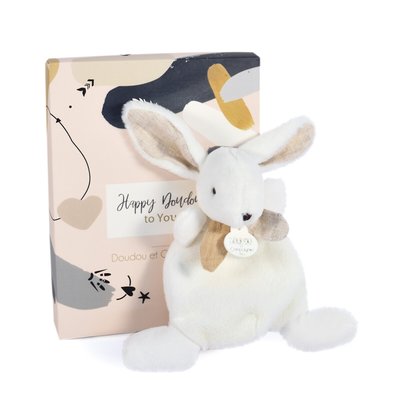 Doudou Lapin happy 17cm DOUDOU ET COMPAGNIE