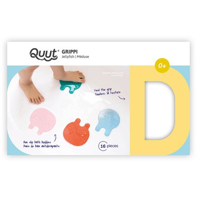 Antidérapants de bain Méduses 16 pcs QUUT