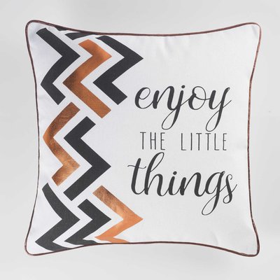Housse de coussin Modele Enjoy the Little Things DOUCEUR D'INTÉRIEUR