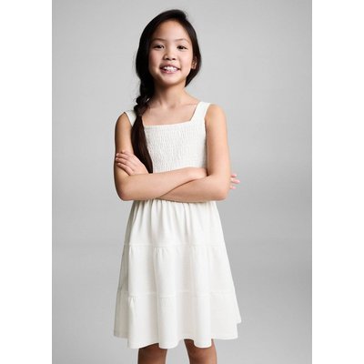 Robe unie coton MANGO KIDS