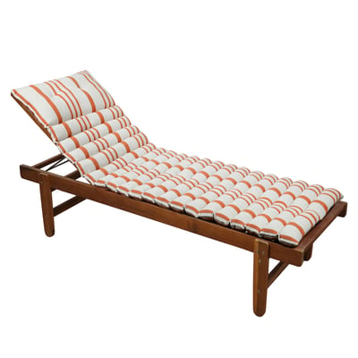 Matelas bain de soleil extérieur à rayures LOVELY CASA