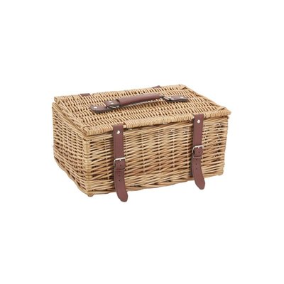 Coffre en osier buff brun et polyuréthane L39 Petit modèle AUBRY GASPARD